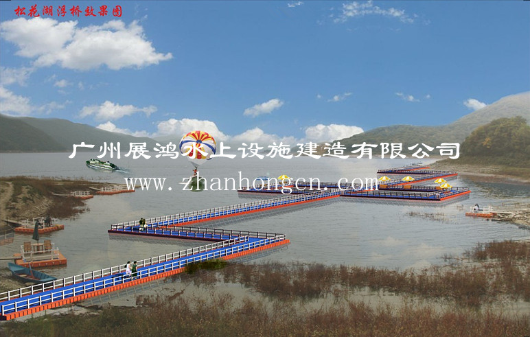 吉林松花湖水上垂釣平臺